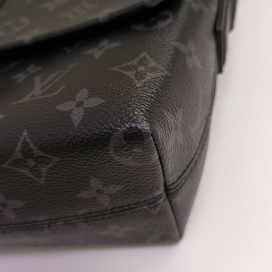S-CAPE Monogram Coated Canvas Black