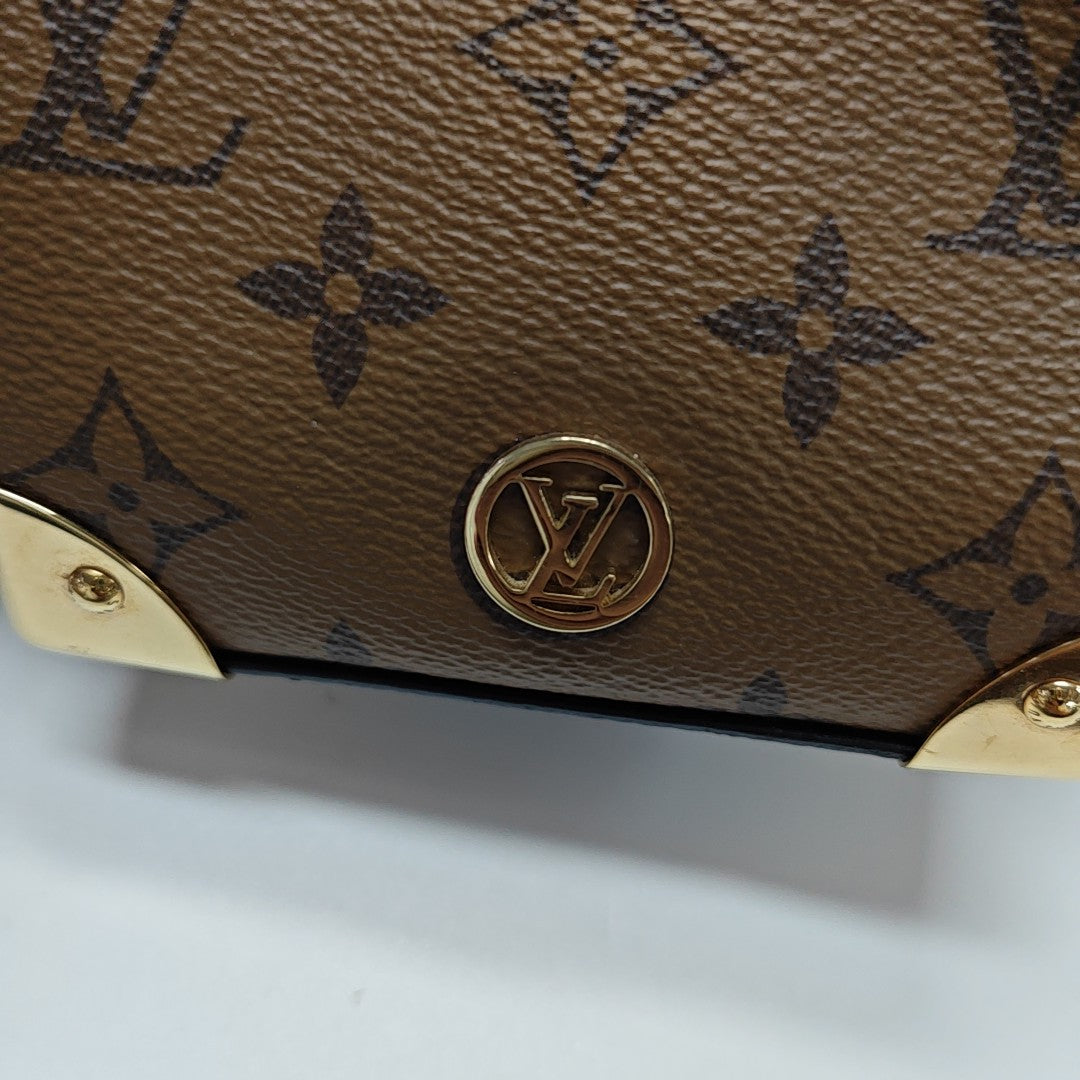 NOÉ PURSE LV CHARMS Monogram Coated Canvas Brown