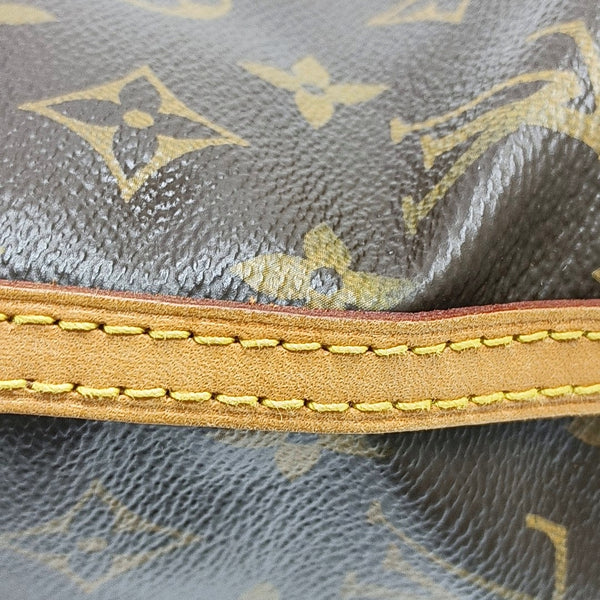Authenticated pre-owned  NÉONOÉ Nano Monogram Coated Canvas Brown - Bucket Bag at Looply