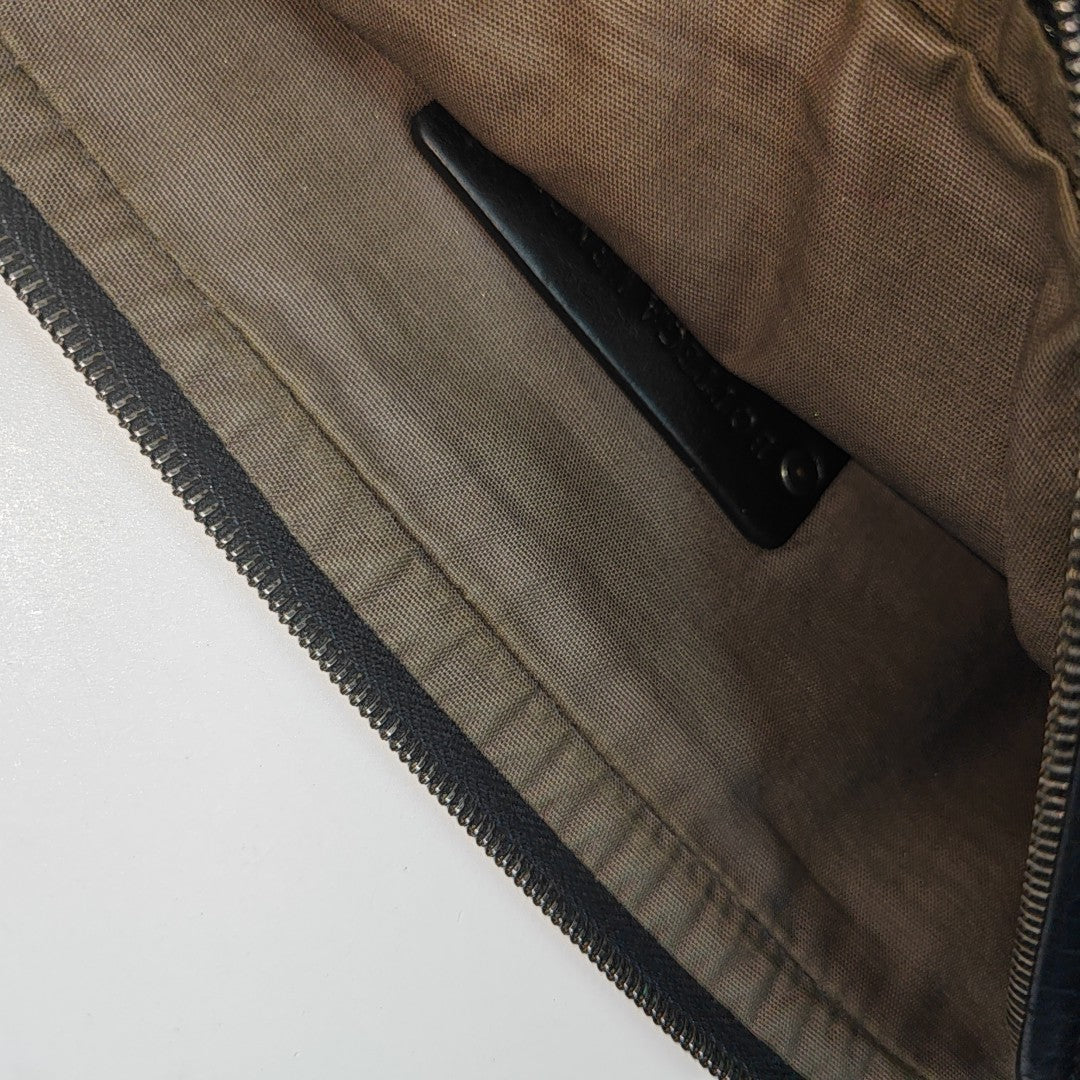 Calfskin Clutch Black