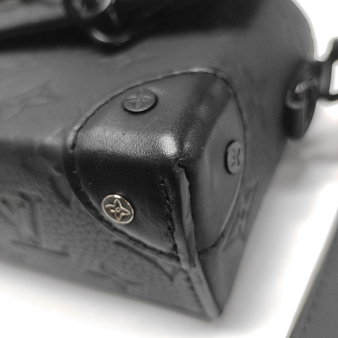SOFT TRUNK Mini Monogram Calfskin Black