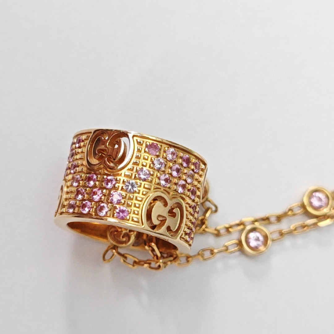 18k Gold Rose Gold Necklace