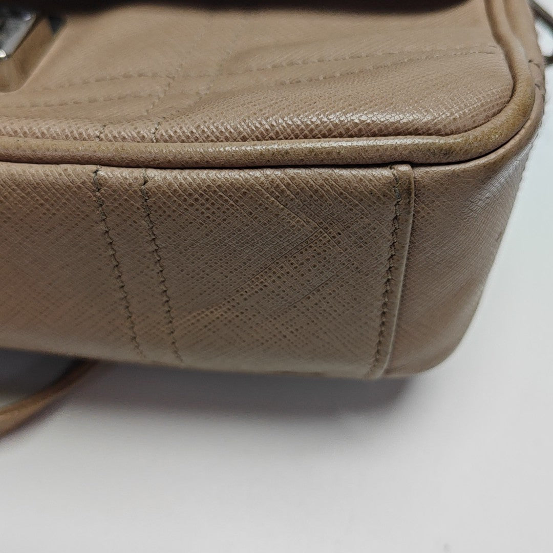 Calfskin Shoulder Bag Pink
