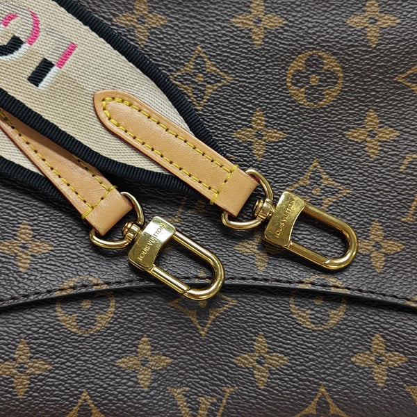 DIANE Monogram Coated Canvas Brown
