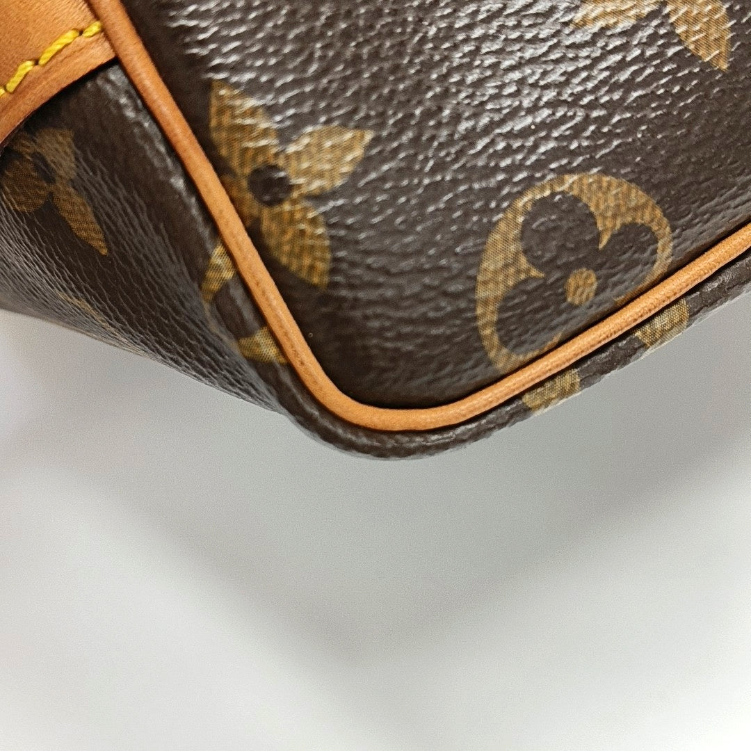 NÉONOÉ Nano Monogram Coated Canvas Brown