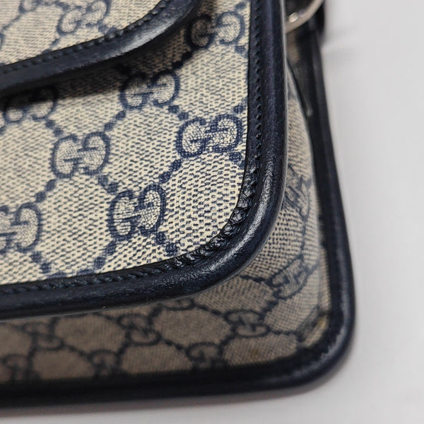 Retro Monogram Coated Canvas Blue