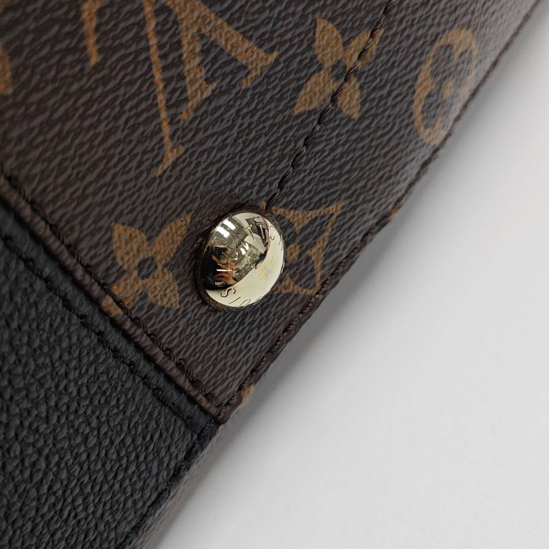 SOUFFLOT BB Monogram Coated Canvas Brown