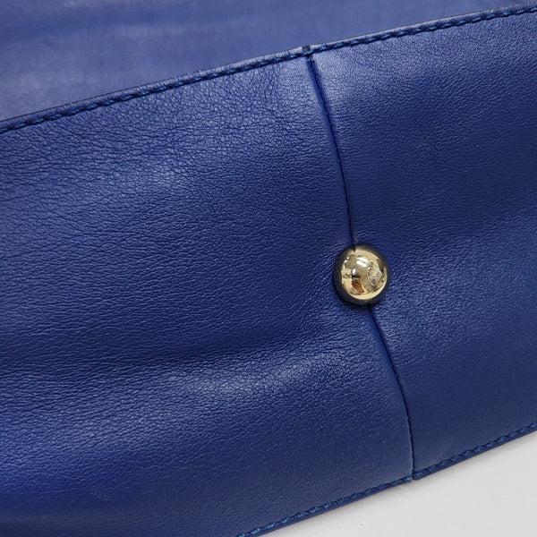 Piel de becerro Rockstud azul