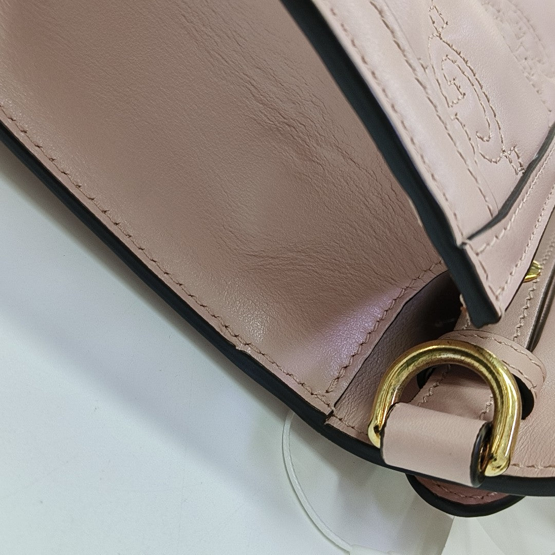 GG Matelassé Quilted Calfskin Pink