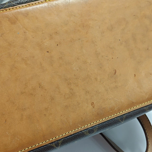 PIANO Monogram Coated Canvas Brown