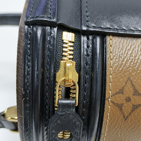 CANNES PM Monogram Coated Canvas Brown