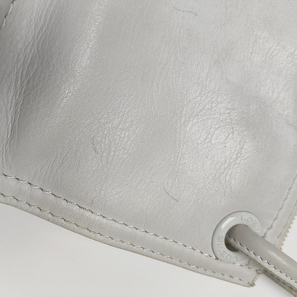 Quilted Calfskin White