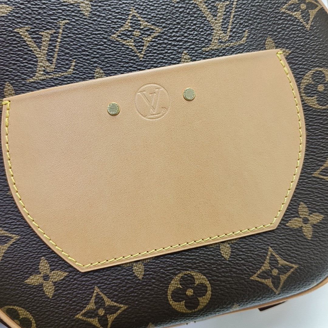 BOITE CHAPEAU MM Monogram Coated Canvas Brown