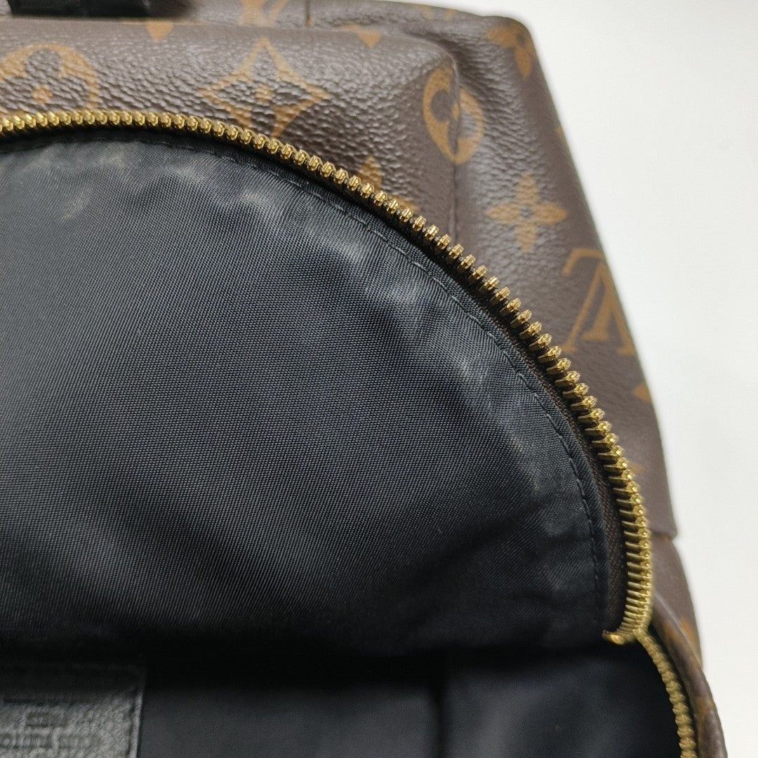 PALM SPRINGS PM Monogram Coated Canvas Brown