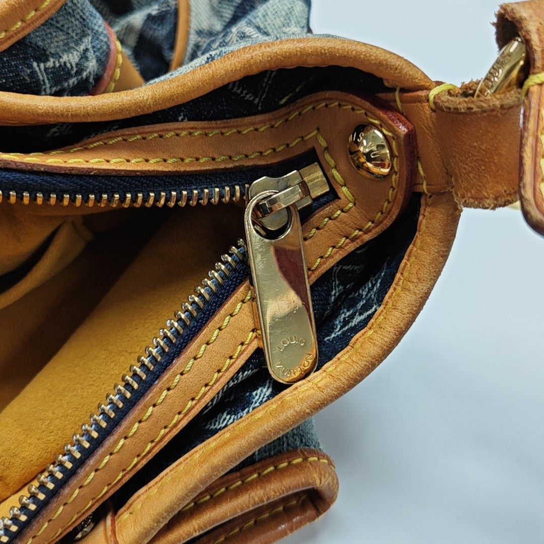 RAYE Monogram Denim Blue