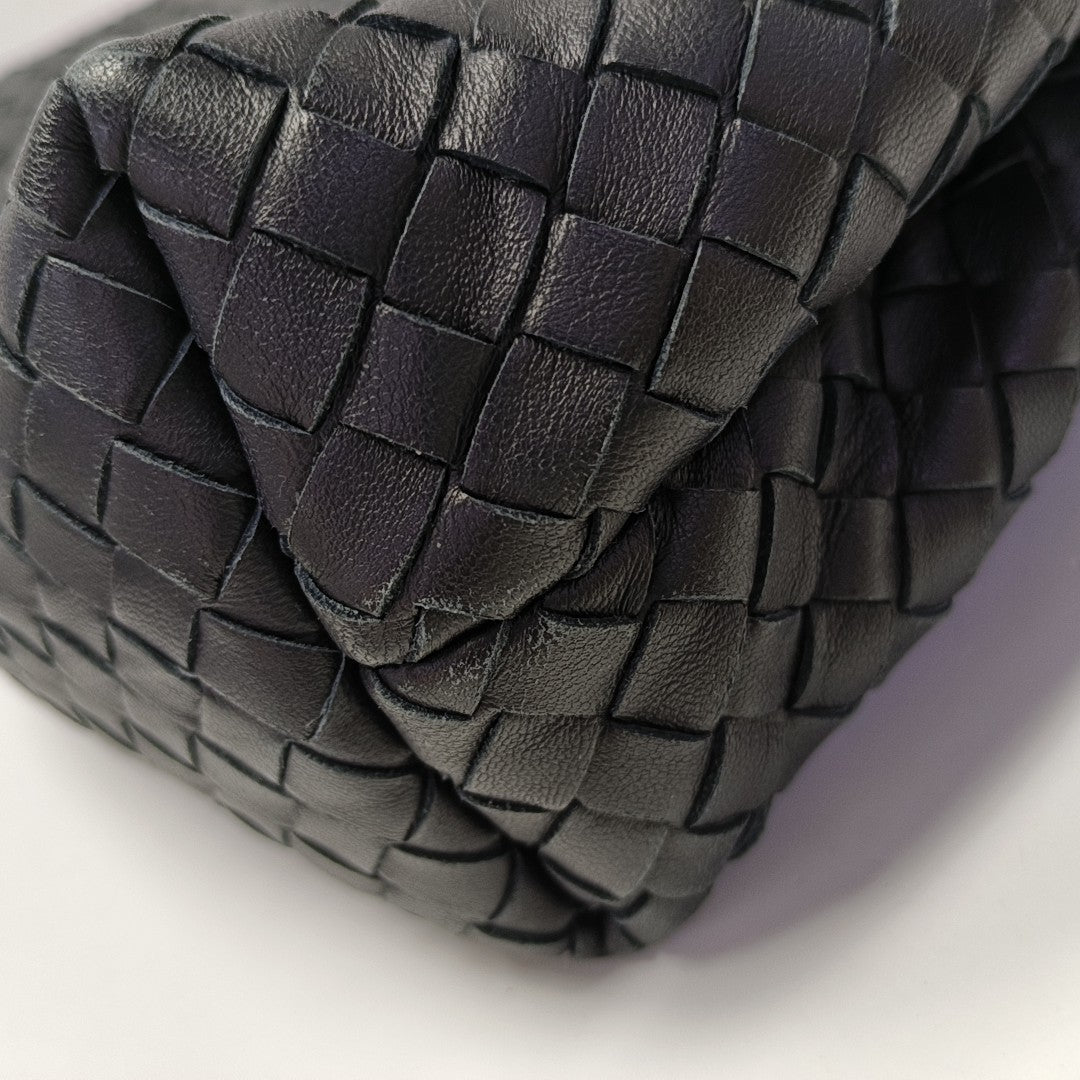 Fold Medium Lambskin Black