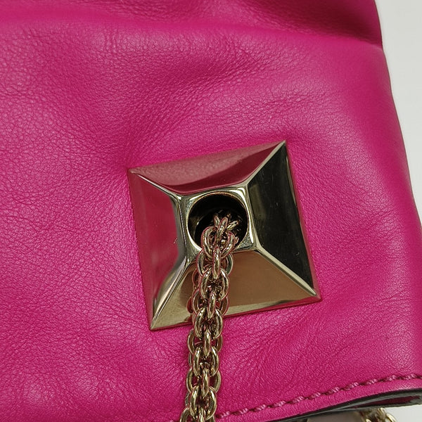 Calfskin Shoulder Bag Pink