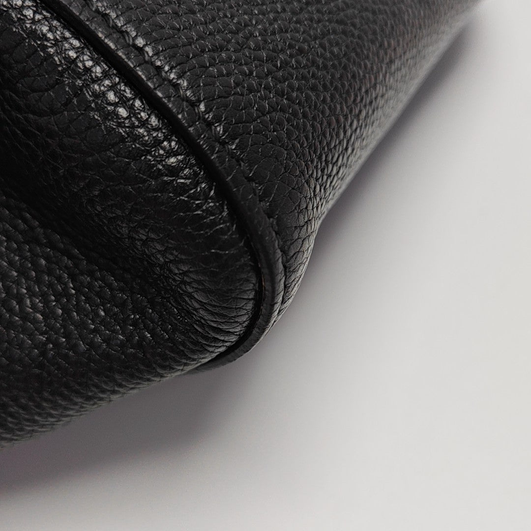 Calfskin Backpack Black