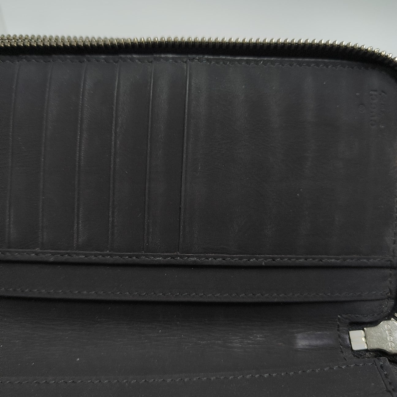 Monogram Calfskin Wallet Black