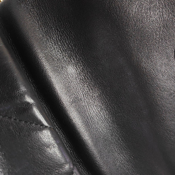 CHANEL 19 Small Quilted Lambskin Black