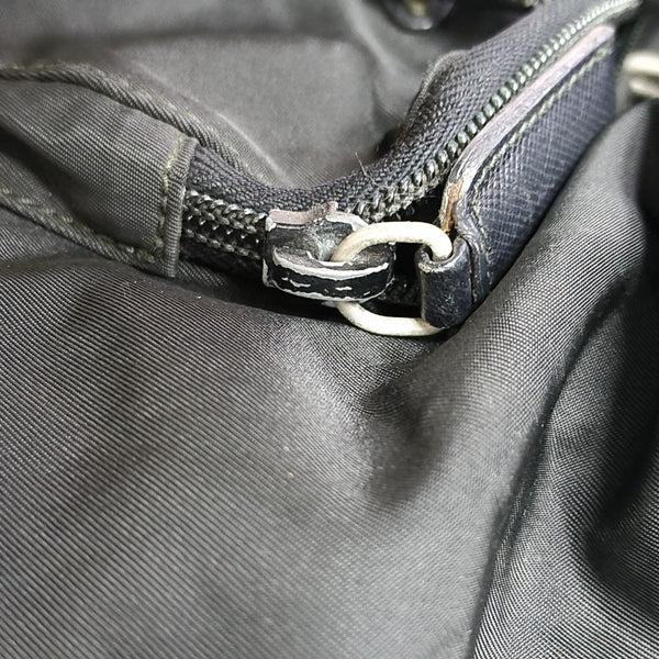 Nylon Backpack Black