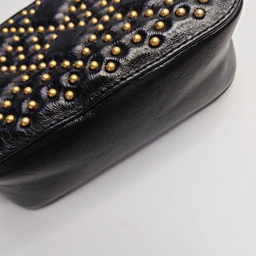 Cannage Calfskin Black