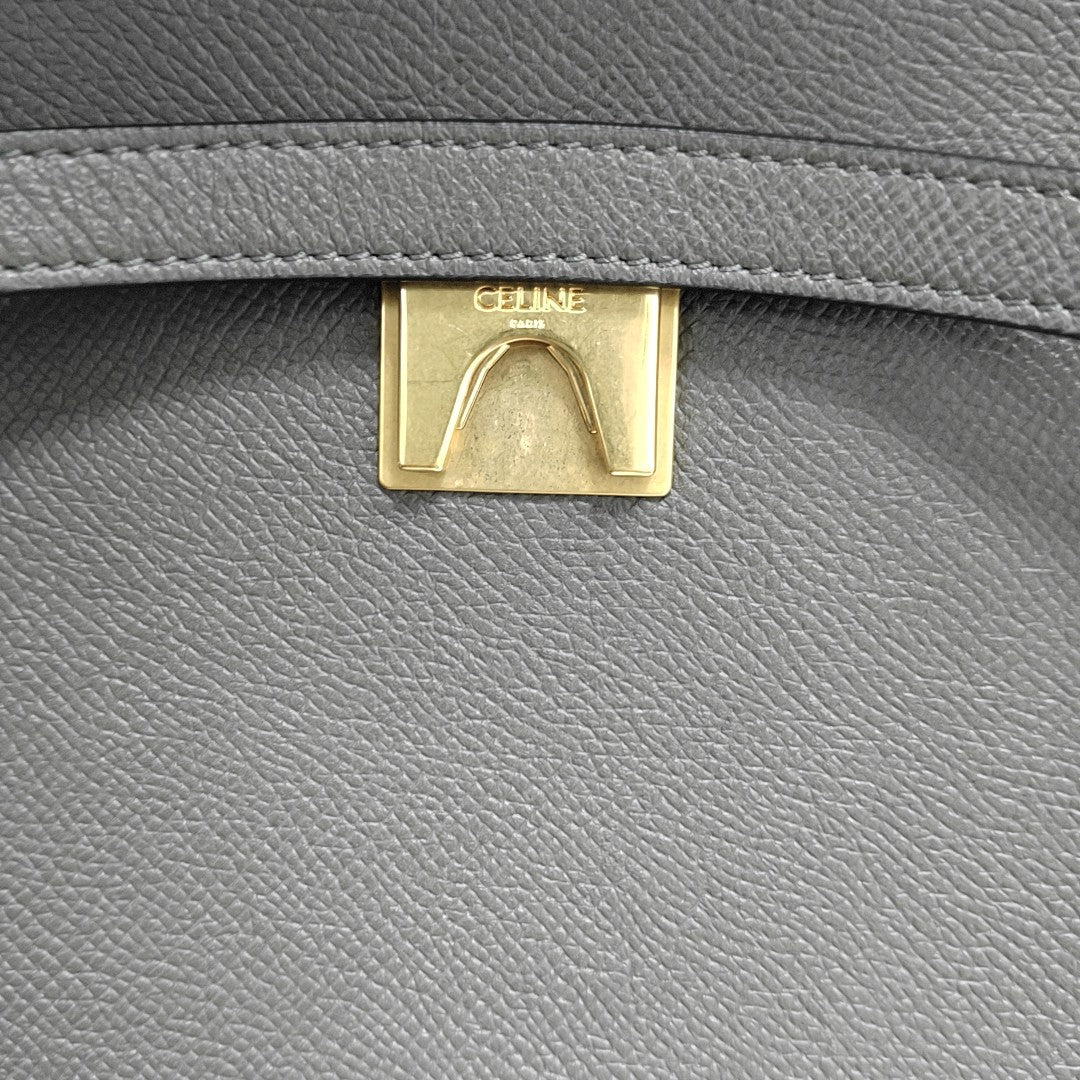 BELT Micro Calfskin Gray