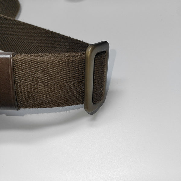 DISTRICT PM Damier Ebene Coated Canvas Brown