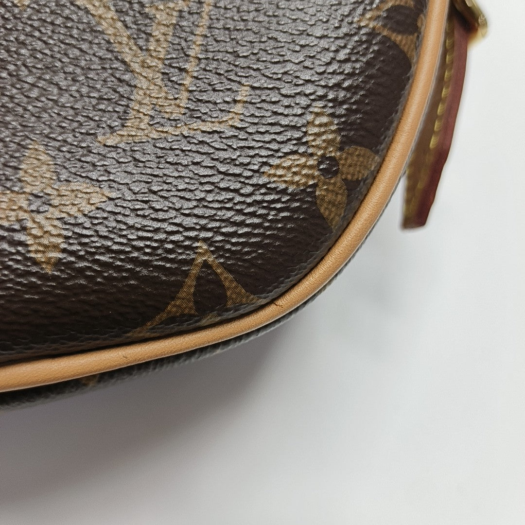 BOITE CHAPEAU PM Monogram Coated Canvas Brown