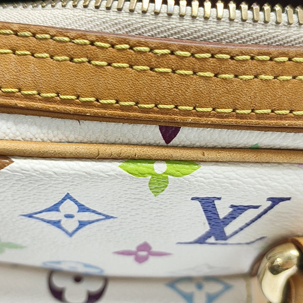 LV × TM PRISCILLA Monogram Coated Canvas White
