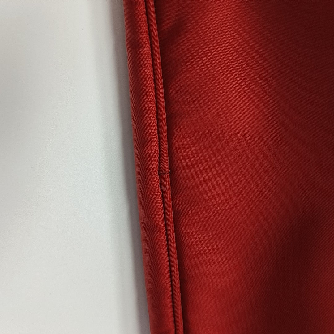 Nylon Clutch Red
