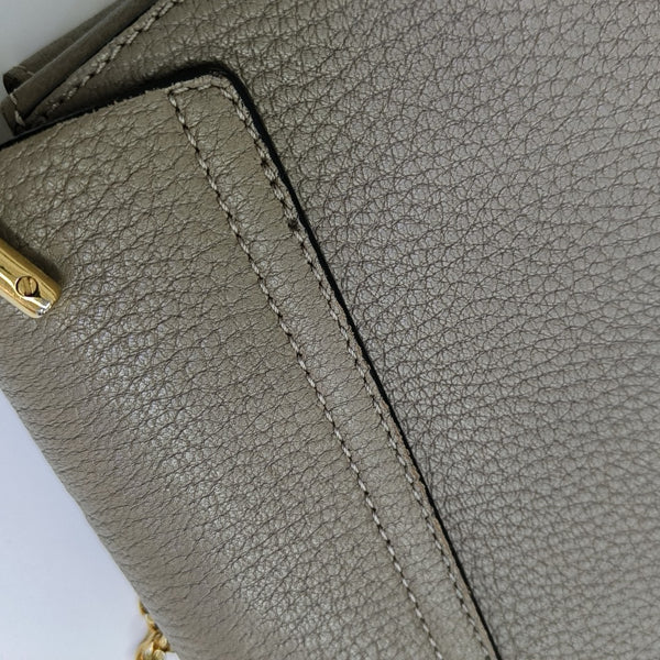 Drew Mini Calfskin Gray
