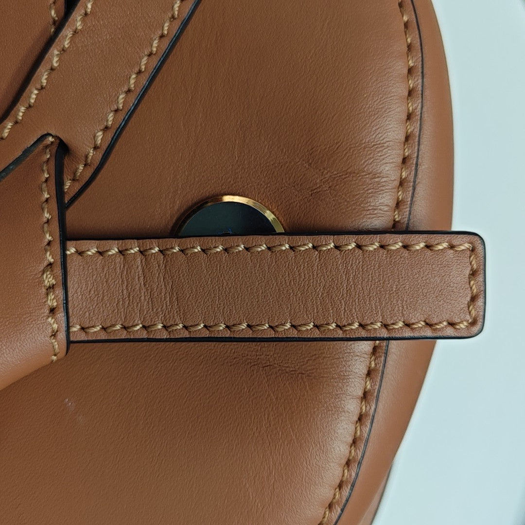 Gate Mini Calfskin Brown