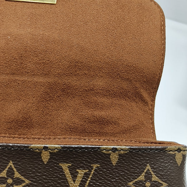 LOCKY BB Monogram Coated Canvas Brown