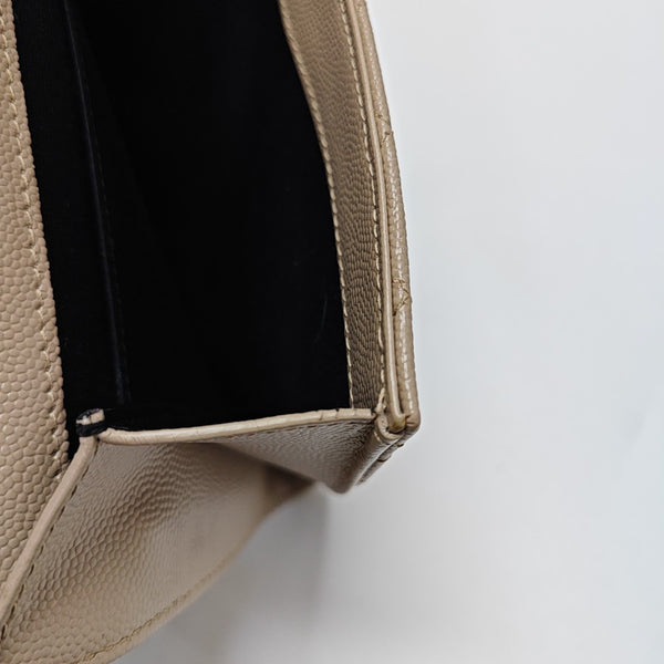MONOGRAM Quilted Calfskin Beige