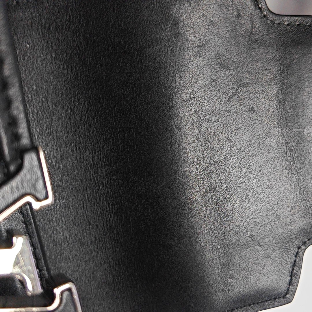 CAPUCINES PM Calfskin Black