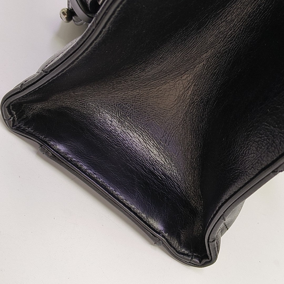 Quilted Calfskin Black