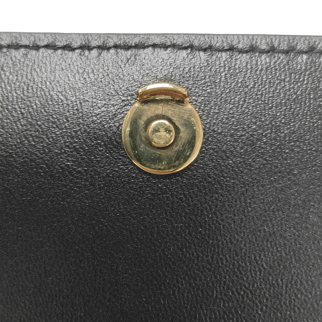 KATE SUPPLE Quilted Lambskin Black
