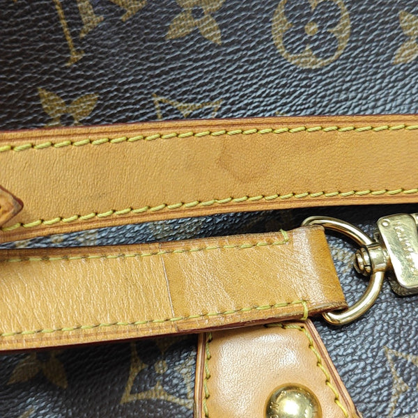 RETIRO NM Monogram Coated Canvas Brown