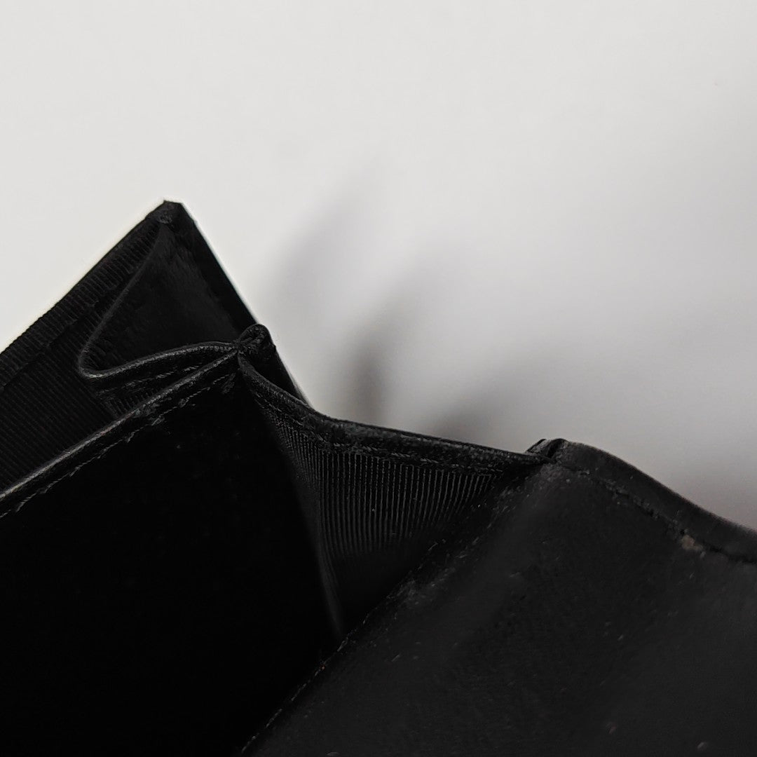 2.55 Chevron Calfskin Black Wallet