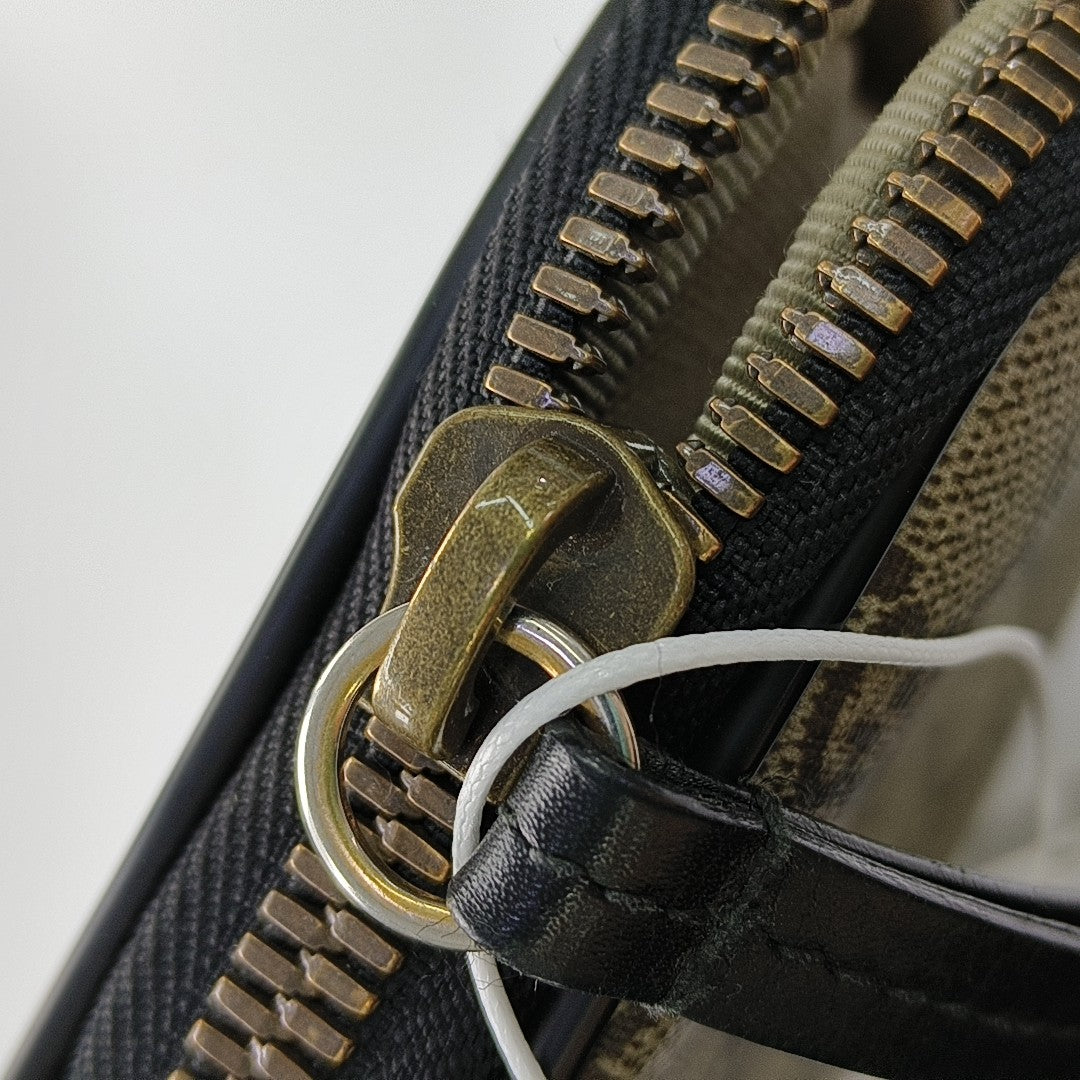 Authenticated pre-owned  GG Marmont Monogram Coated Canvas Beige - Clutch at Looply