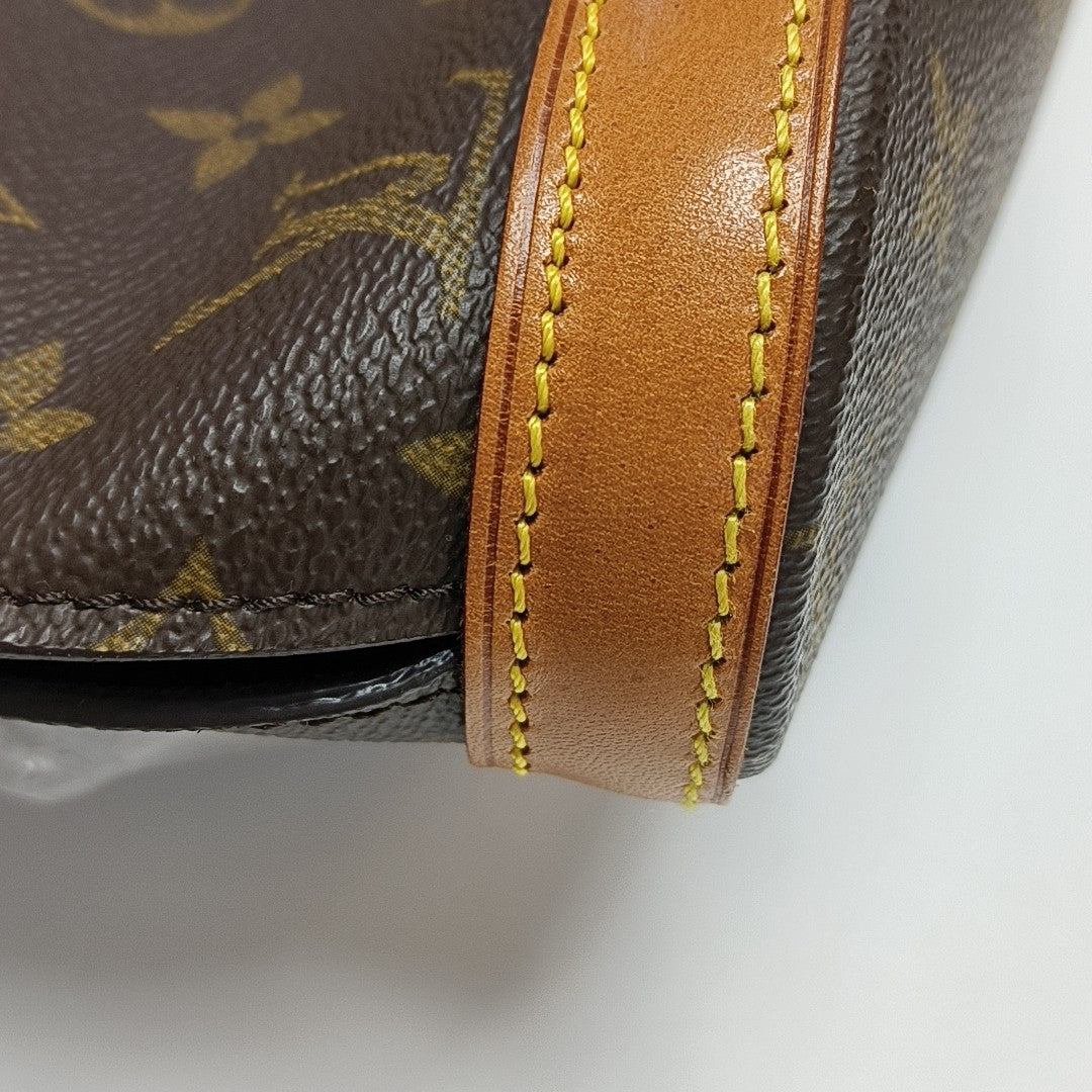 VINTAGE BABYLONE Monogram Coated Canvas Brown