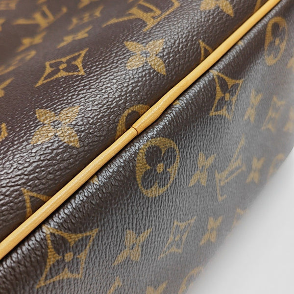 DEAUVILLE Monogram Coated Canvas Brown