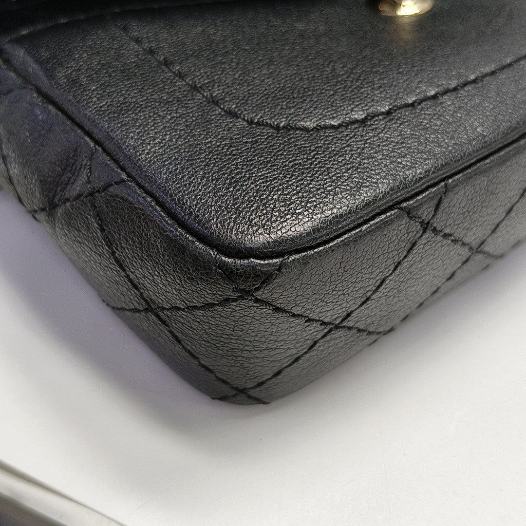 NOW AND FOREVER Quilted Lambskin Black
