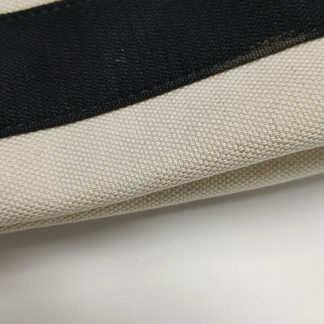Navy Mini Canvas White