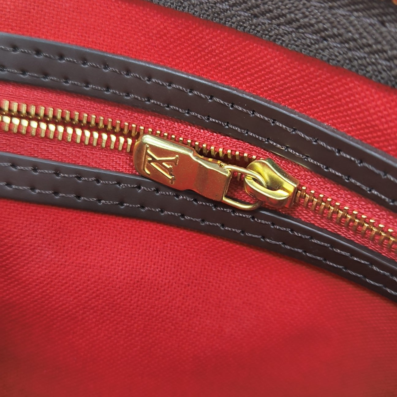 SPEEDY 25 Damier Ebene Coated Canvas Brown