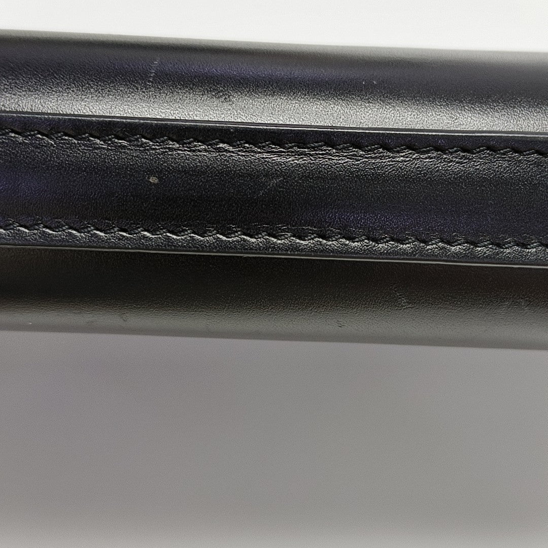 Calfskin Shoulder Bag Black