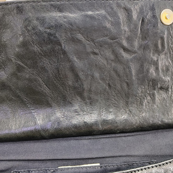Calfskin Clutch Black
