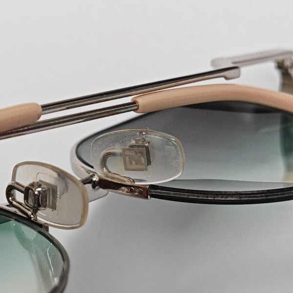 Metal Sunglasses Green
