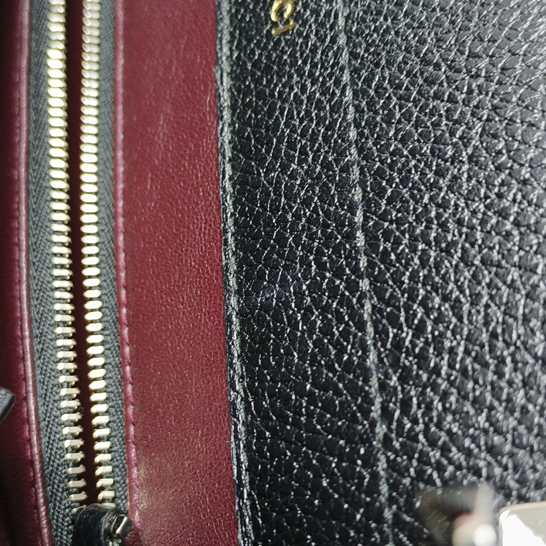 Zumi Small Calfskin Black